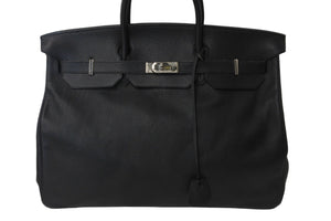 エルメスH柄　シルバーグレー エルメス HERMES ガーデンパーティーPM デニムフォンセ トワル