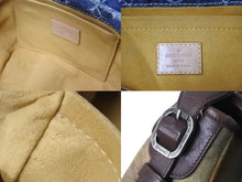 Load image into Gallery viewer, LOUIS VUITTON ルイヴィトン ショルダーバッグ M95333 ミニプリーティ レイエ モノグラムデニム ゴールド金具 良品 中古 56525