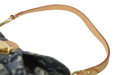 Load image into Gallery viewer, LOUIS VUITTON ルイヴィトン ショルダーバッグ M95333 ミニプリーティ レイエ モノグラムデニム ゴールド金具 良品 中古 56525