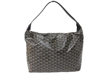 GOYARD ゴヤール ハンドバッグ フィッジPM ホーボー ワンショルダー ブラック 美品 中古 56530