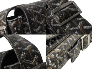 GOYARD GRAND BLEU MM 旧型 ゴヤール グランブルーMM ショルダーバッグ ブラック 中古 56540
