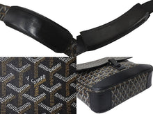 Load image into Gallery viewer, GOYARD GRAND BLEU MM 旧型 ゴヤール グランブルーMM ショルダーバッグ ブラック 中古 56540