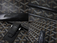 Load image into Gallery viewer, GOYARD GRAND BLEU MM 旧型 ゴヤール グランブルーMM ショルダーバッグ ブラック 中古 56540