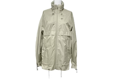 LOUIS VUITTON ルイヴィトン ジャケット ベージュ ナイロン サイズ38 RW061W WIJA03PJE シルバー金具 美品 中古 56563