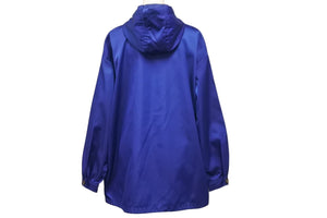 極美品 PRADA プラダ ジャケット ナイロンジャケット 三角ロゴ ブルー シルバー 金具 サイズ38 291755 中古 56572