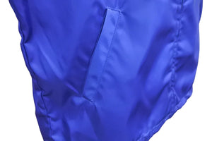 極美品 PRADA プラダ ジャケット ナイロンジャケット 三角ロゴ ブルー シルバー 金具 サイズ38 291755 中古 56572