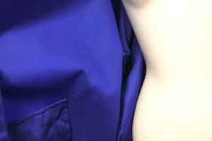 極美品 PRADA プラダ ジャケット ナイロンジャケット 三角ロゴ ブルー シルバー 金具 サイズ38 291755 中古 56572