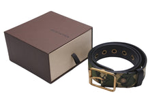 Load image into Gallery viewer, 極美品 LOUIS VUITTON ルイヴィトン ベルト サンチュール・モノグラモフラージュ 村上隆 サイズ90 M9646U ゴールド金具 56582