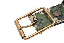 Load image into Gallery viewer, 極美品 LOUIS VUITTON ルイヴィトン ベルト サンチュール・モノグラモフラージュ 村上隆 サイズ90 M9646U ゴールド金具 56582