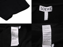 Load image into Gallery viewer, 極美品 LOEWE ロエベ パーカー フーディー パズル コットン ブラック ミディアムウェイト H526Y25J26 中古 56586