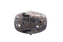 Load image into Gallery viewer, クロムハーツ BUCKL CEMETERY1.5 1.5セメタリークロス バックルレザーベルト ブラック 美品 中古 56599