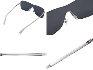 CHANEL シャネル サングラス キルティング マトラッセデザイン シルバー 4215 c.124/6G 美品 中古 56601
