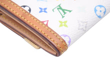 Load image into Gallery viewer, LOUIS VUITTON ルイヴィトン コインケース M92657 モノグラムマルチカラー ポルトモネ プラ ブラウン ホワイト 美品 中古 56603