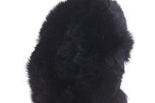 Load image into Gallery viewer, CHANEL シャネル イヤーマフ ココマーク ツイード ファー ブラック マルチカラー ゴールドビーズ レディース 美品 中古 56604