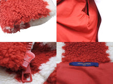 Load image into Gallery viewer, LOUIS VUITTON ルイヴィトン NIGO ニゴ ダミエ フリース ブルゾンジャケット XL LV MADE レッド ホワイトHMY04WI03 美品 中古 56609