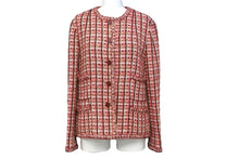 Load image into Gallery viewer, 極美品 CHANEL シャネル ジャケット ツイード ジャケット 02SS ココボタン P19135V11057 サイズ 40 中古 56611