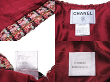 Load image into Gallery viewer, 極美品 CHANEL シャネル ジャケット ツイード ジャケット 02SS ココボタン P19135V11057 サイズ 40 中古 56611