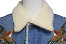 Load image into Gallery viewer, GUCCI グッチ ジャケット 18AW エンブロイダリーボアデニムジャケット タイガー キッズ サイズ12 431155 XR221 美品 中古 56614