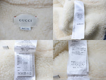 Load image into Gallery viewer, GUCCI グッチ ジャケット 18AW エンブロイダリーボアデニムジャケット タイガー キッズ サイズ12 431155 XR221 美品 中古 56614