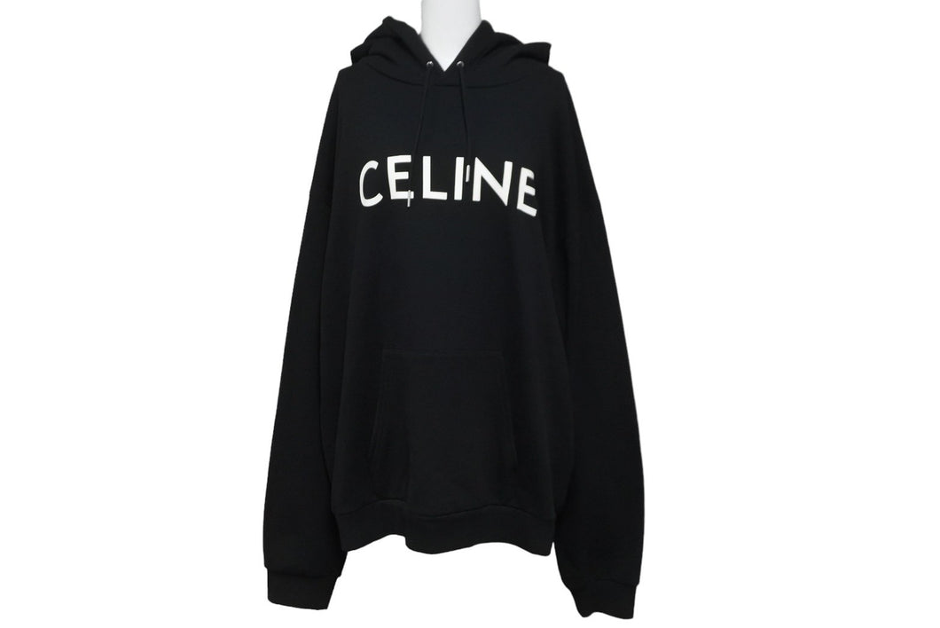 CELINE セリーヌ パーカー フーディ ロゴ エディースリマン 2Y321670Q 