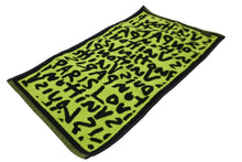 Load image into Gallery viewer, 極美品 LOUIS VUITTON ルイヴィトン グラフィティ スポーツタオル リストバンド グリーン ピンク 中古 56625