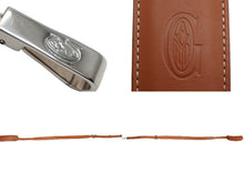 Load image into Gallery viewer, GOYARD ゴヤール ショルダーストラップ ベルトタイプ ブラウン シルバー金具 美品 中古 56630