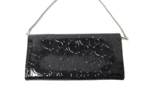 Load image into Gallery viewer, Christian Dior クリスチャンディオール トロッター柄 パテントレザー チェーン 長財布 ブラック EMP43060 中古 56643