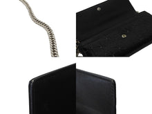 Load image into Gallery viewer, Christian Dior クリスチャンディオール トロッター柄 パテントレザー チェーン 長財布 ブラック EMP43060 中古 56643
