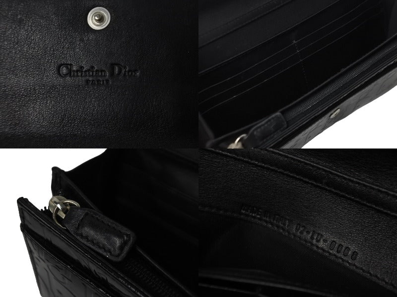 Christian Dior クリスチャンディオール トロッター柄 パテント