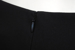 SAINT LAURENT サンローラン スカート レディース ブラック ウール サイズ34 482965 美品 中古 56657 