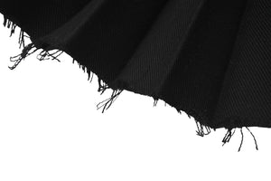 SAINT LAURENT サンローラン スカート レディース ブラック ウール サイズ34 482965 美品 中古 56657 