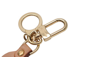LOUIS VUITTON ルイヴィトン × 村上隆 ポルト クレ パンダ キーホルダー チャーム ヌメ革 アクセサリー M62637 美品 中古 56660