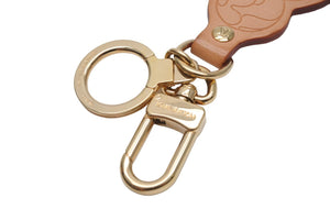 LOUIS VUITTON ルイヴィトン × 村上隆 ポルト クレ パンダ キーホルダー チャーム ヌメ革 アクセサリー M62637 美品 中古 56660