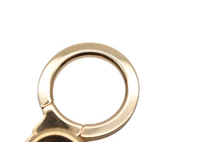 LOUIS VUITTON ルイヴィトン × 村上隆 ポルト クレ パンダ キーホルダー チャーム ヌメ革 アクセサリー M62637 美品 中古 56660