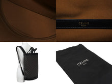 Load image into Gallery viewer, 極美品 CELINE セリーヌ ジッパー バックパック トリオンフ キャンバス 191792CHI.38NO ブラウン ゴールド金具 中古 56664