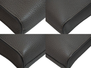 極美品 HERMES エルメス ショルダーバッグ サックアデペッシュ29 U刻印 エタン エバーカラー シルバー金具 中古 56675