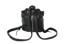 Load image into Gallery viewer, CHROME HEARTS クロムハーツ BSフレア リュック レザー シルバー925 ブラック バックパック 鞄 カバン 中古 56681