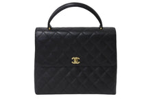 Load image into Gallery viewer, 極美品 CHANEL シャネル マトラッセ ハンドバッグ キャビアスキン ココマーク ゴールド金具 鞄 ロゴ 7番台 中古 56685