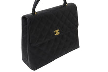 Load image into Gallery viewer, 極美品 CHANEL シャネル マトラッセ ハンドバッグ キャビアスキン ココマーク ゴールド金具 鞄 ロゴ 7番台 中古 56685