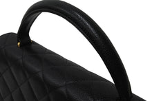 Load image into Gallery viewer, 極美品 CHANEL シャネル マトラッセ ハンドバッグ キャビアスキン ココマーク ゴールド金具 鞄 ロゴ 7番台 中古 56685