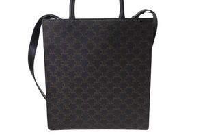 新品同様 CELINE セリーヌ ミディアム バーティカル カバ トートバッグ ショルダーバッグ 2WAY 194432CIM.38NO 現行 中古 56686
