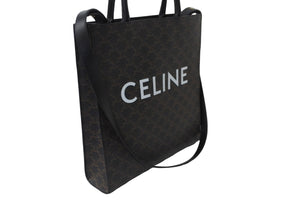 新品同様 CELINE セリーヌ ミディアム バーティカル カバ トートバッグ ショルダーバッグ 2WAY 194432CIM.38NO 現行 中古 56686