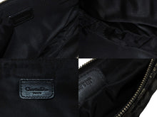 Load image into Gallery viewer, Christian Dior クリスチャンディオール トロッター サドル ポーチ ハンドバッグ ロゴ MC0023 ネイビー 良品 中古 56688