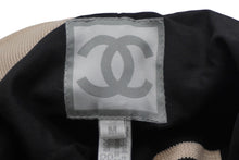 Load image into Gallery viewer, CHANEL シャネル ハット バケットハット 帽子 ココマーク スポーツライン ベージュ コットン サイズM 美品 中古 56694