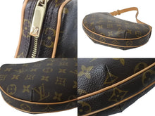 Load image into Gallery viewer, 極美品 LOUIS VUITTON ルイヴィトン モノグラム ポシェット クロワッサンPM ショルダーバッグ M51510 ブラウン ロゴ 中古 56696