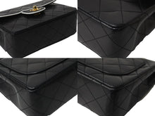 Load image into Gallery viewer, CHANEL シャネル ミニ マトラッセ バイカラー チェーン ショルダーバッグ 1番台 ココマーク ラムスキン 良品 中古 56698
