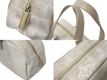 Load image into Gallery viewer, CHANEL シャネル ニュートラベルライン ミニ ボストンバッグ 7番台 ココマーク ベージュ キャンバス レザー 良品 中古 56700