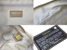 Load image into Gallery viewer, CHANEL シャネル ニュートラベルライン ミニ ボストンバッグ 7番台 ココマーク ベージュ キャンバス レザー 良品 中古 56700