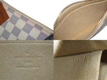Load image into Gallery viewer, LOUIS VUITTON ルイヴィトン ハンドバッグ ポシェットミラMM AA3009 ラベルコレクション 2009 ダミエ ホワイト 良品 中古 56703