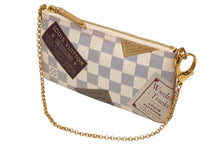Load image into Gallery viewer, LOUIS VUITTON ルイヴィトン ハンドバッグ ポシェットミラMM AA3009 ラベルコレクション 2009 ダミエ ホワイト 良品 中古 56703